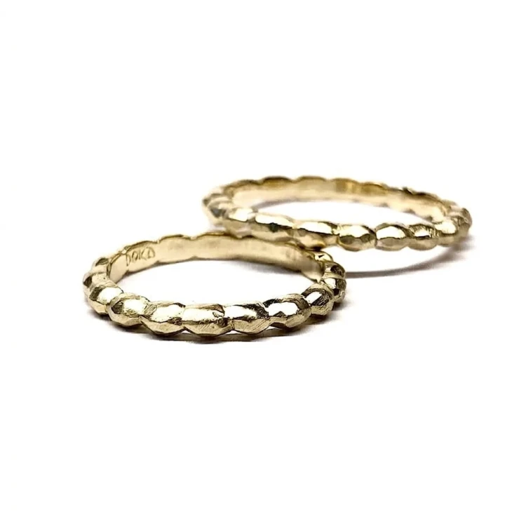 Unikalne obrączki ślubne X2